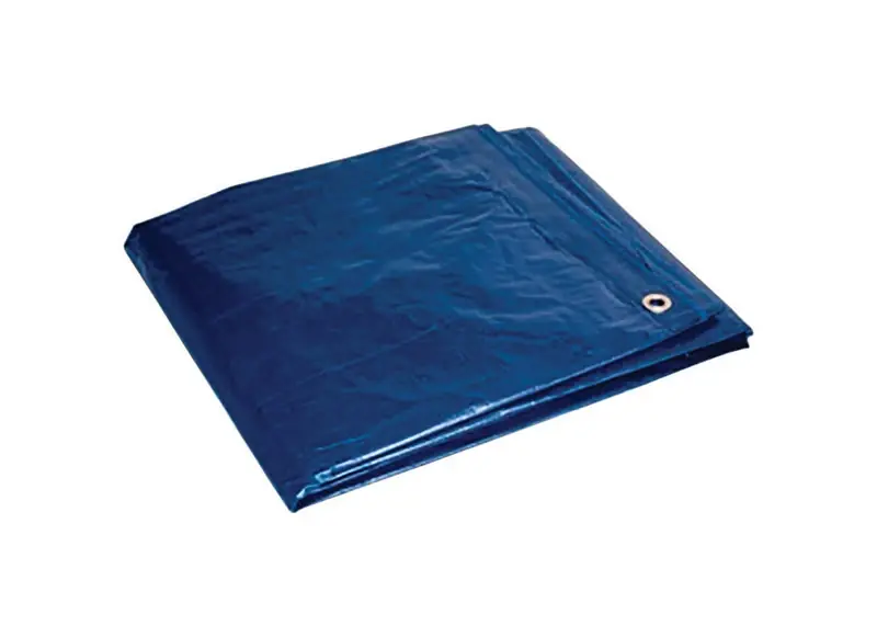 6 Ft. W X 8 Ft. L Heavy Duty Blue Polyethylene Tarp - Model 80068
