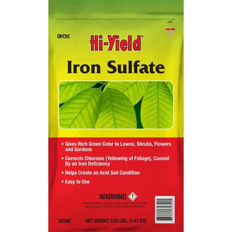 Iron Sulfate Granules 1000 Sq Ft Coverage 3.25 Lb Bag