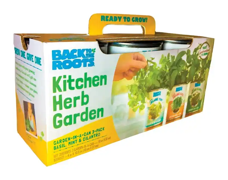 Kitchen Herb Garden Assorted Herbs Grow Kit 3 Pk