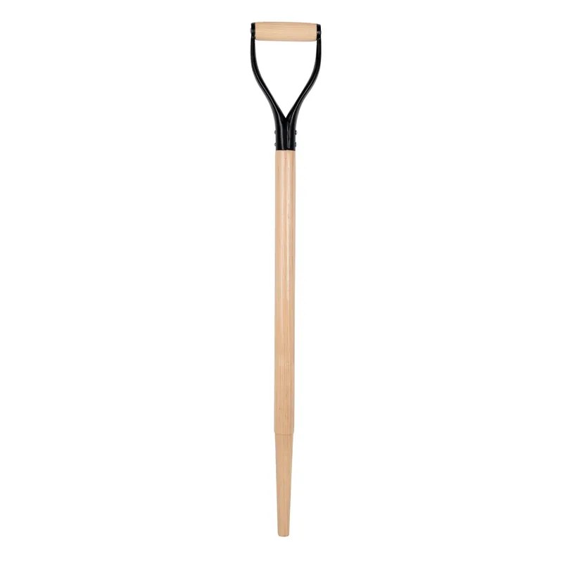 30 In. Wood D-grip Replacement Handle For Hollowback Shovels