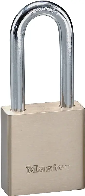 1-9/16 In. H X 3/4 In. W X 1-3/4 In. L Brass 5-pin Cylinder Exterior Padlock
