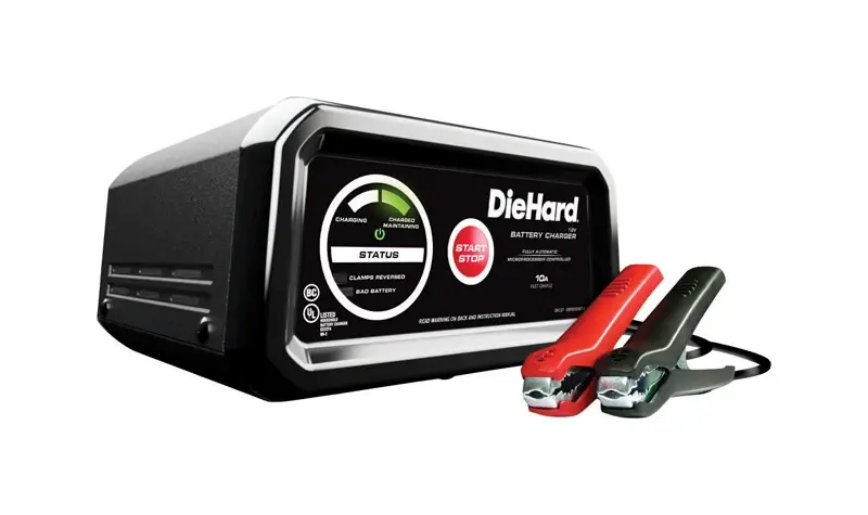 Automatic 12 Volt 10 Amps Battery Charger With Reverse Polarity Protection