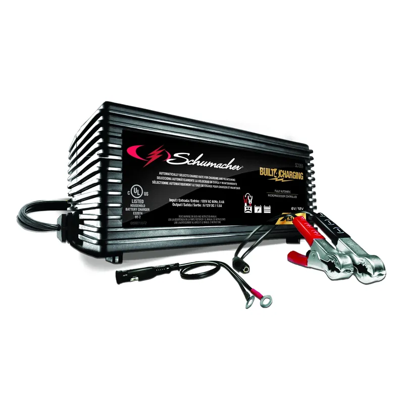 Automatic Battery Charger/maintainer, 1.5-amp, 6/12-volt