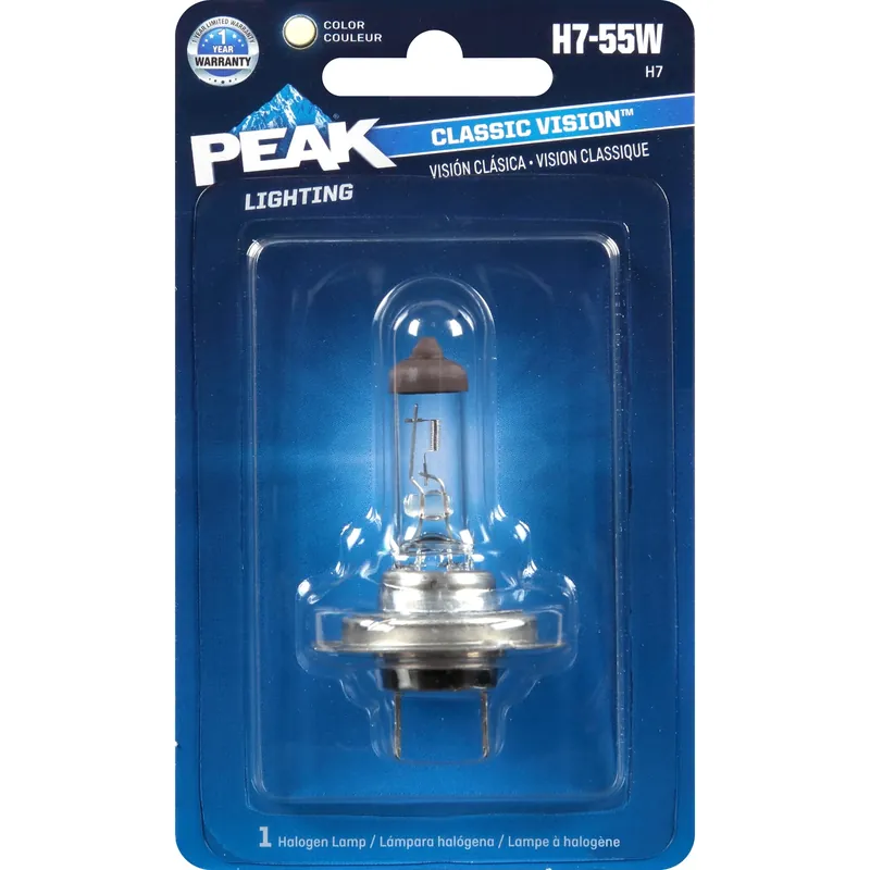 Classic Vision Halogen High/low Beam Automotive Bulb H7