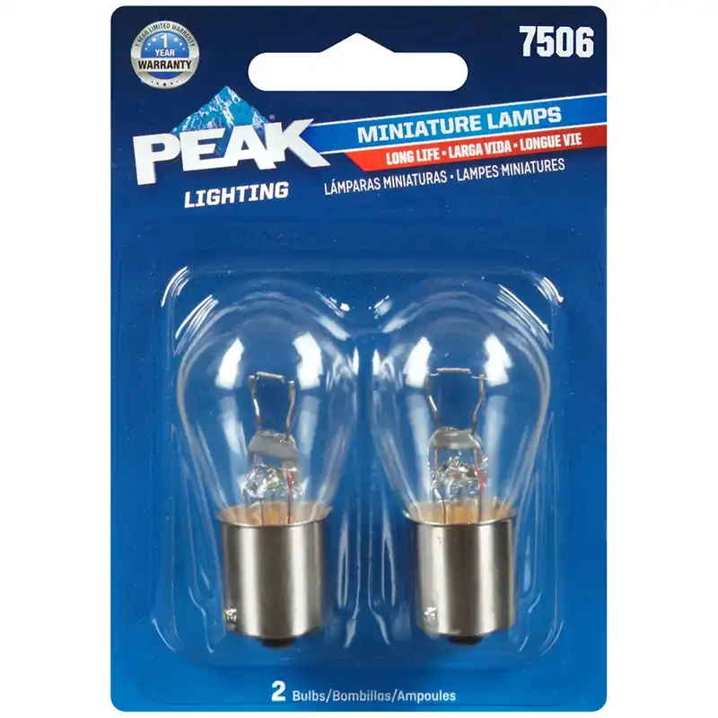 Incandescent Parking/stop/tail/turn Miniature Automotive Bulb 7506