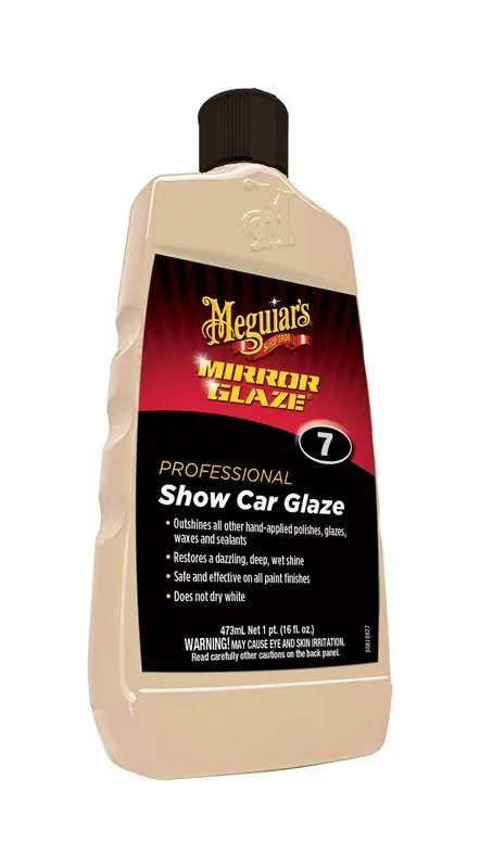 Mirror Glaze Show Car Glaze, 16 Oz.