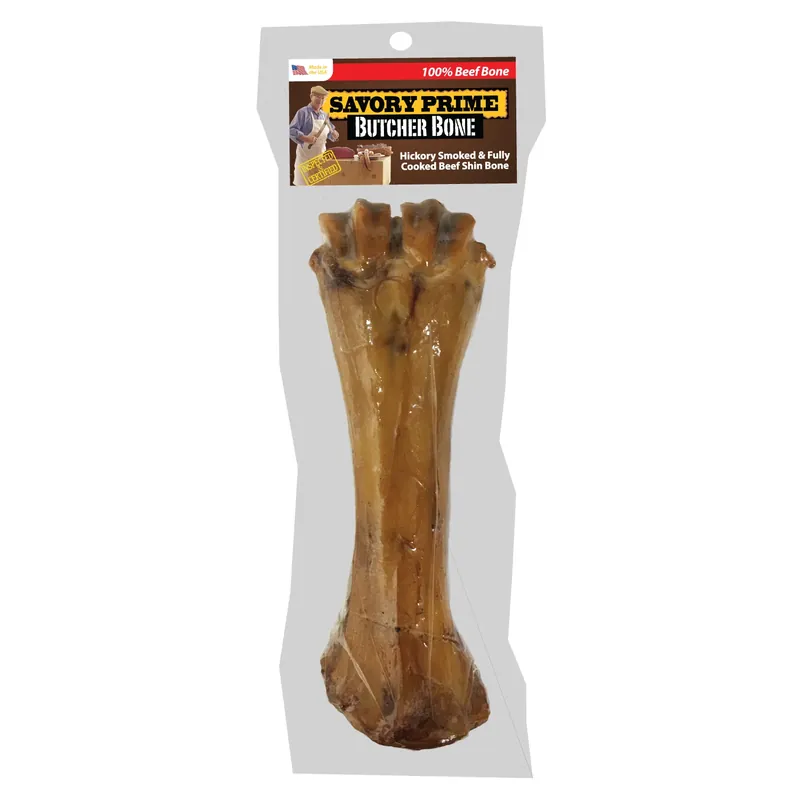 Butcher Bones Beef Grain Free Shin Bone For Dogs 1.2 Lb