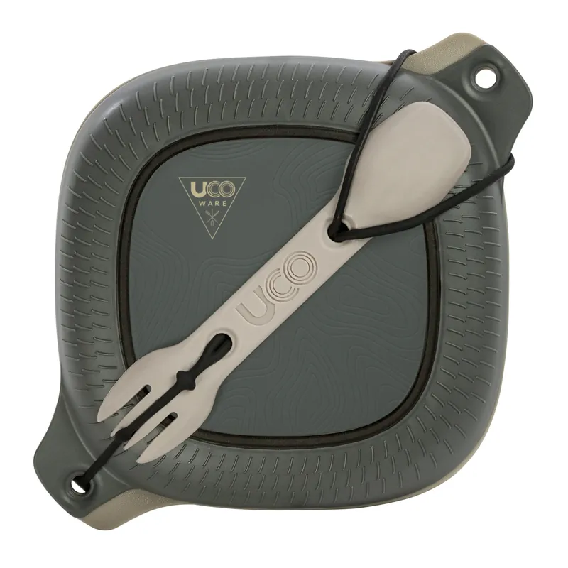 Gray Mess Kit 2.2 In. H X 6.7 In. W X 6.7 In. L 4 Pk