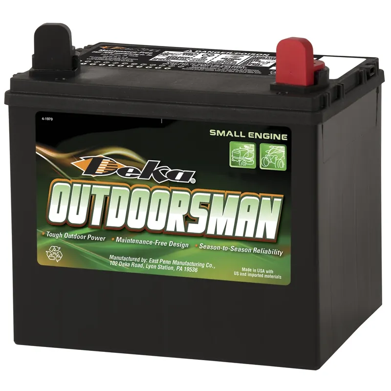 Outdoorsman 12-volt Small Engine Battery 230 Cca Right Front Positive Terminal