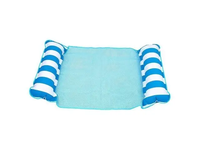 Monterey 4-in-1 Hammock Inflatable Pool Float, Blue, One Size