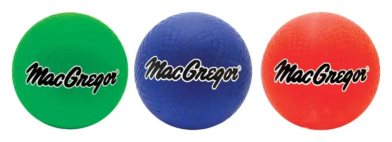 4 Square 8-1/2 In. Playground Ball - Rubber, Assorted Colors
