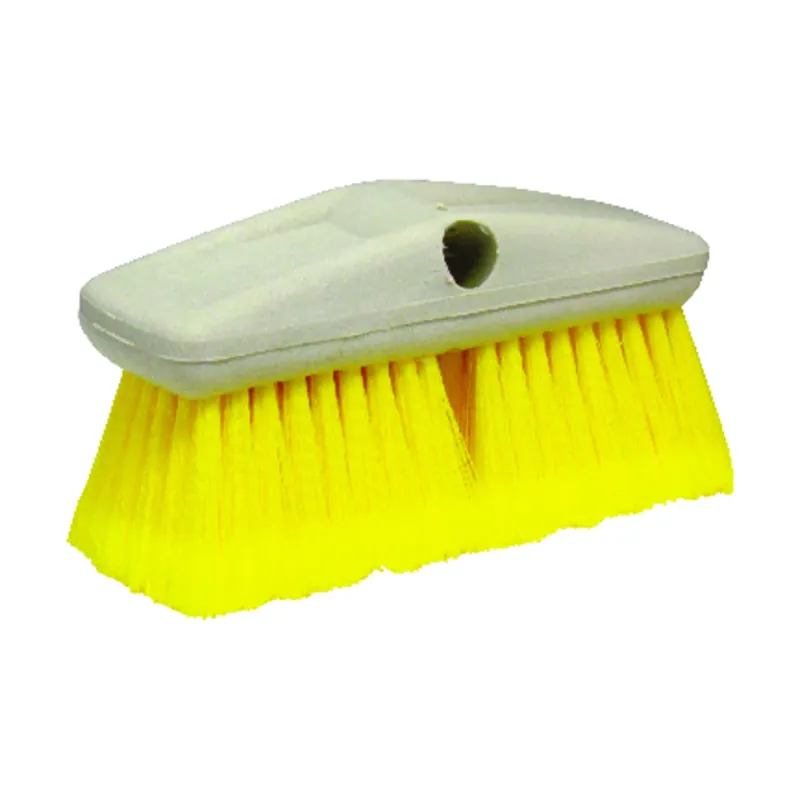 8 Inch Yellow Wash Brush With Telescoping Handle