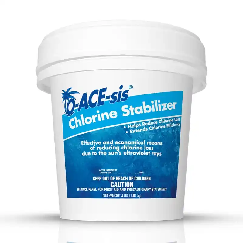 Granule Chlorine Stabilizer 4 Lb For Swimming Pools