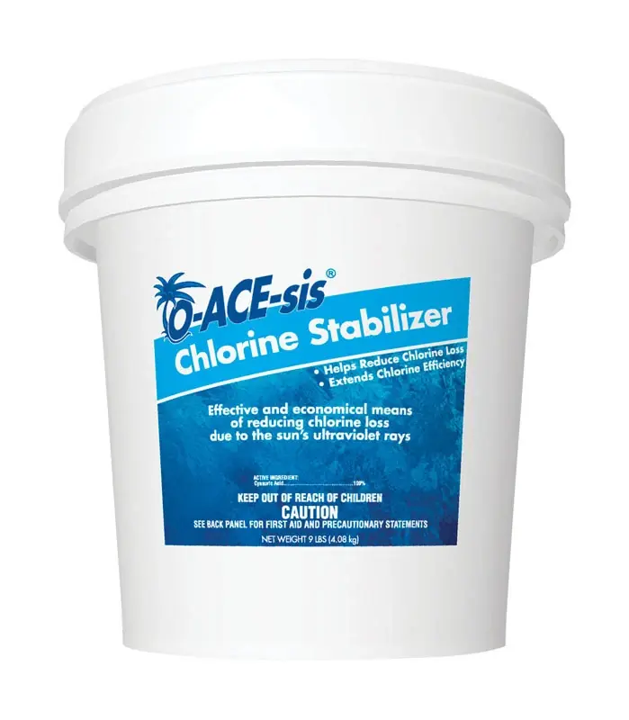 Granule Chlorine Stabilizer 9 Lb For Swimming Pools