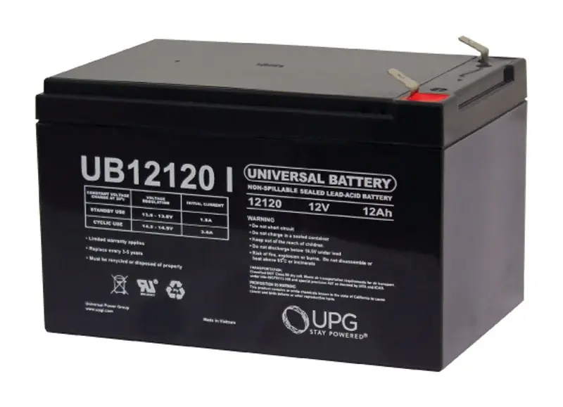 Upg U12120 12 Ah Sealed Lead Acid Battery - 86448 Model