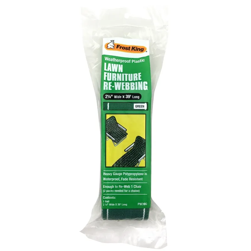 Outdoor Furniture Re-web Kit, Green