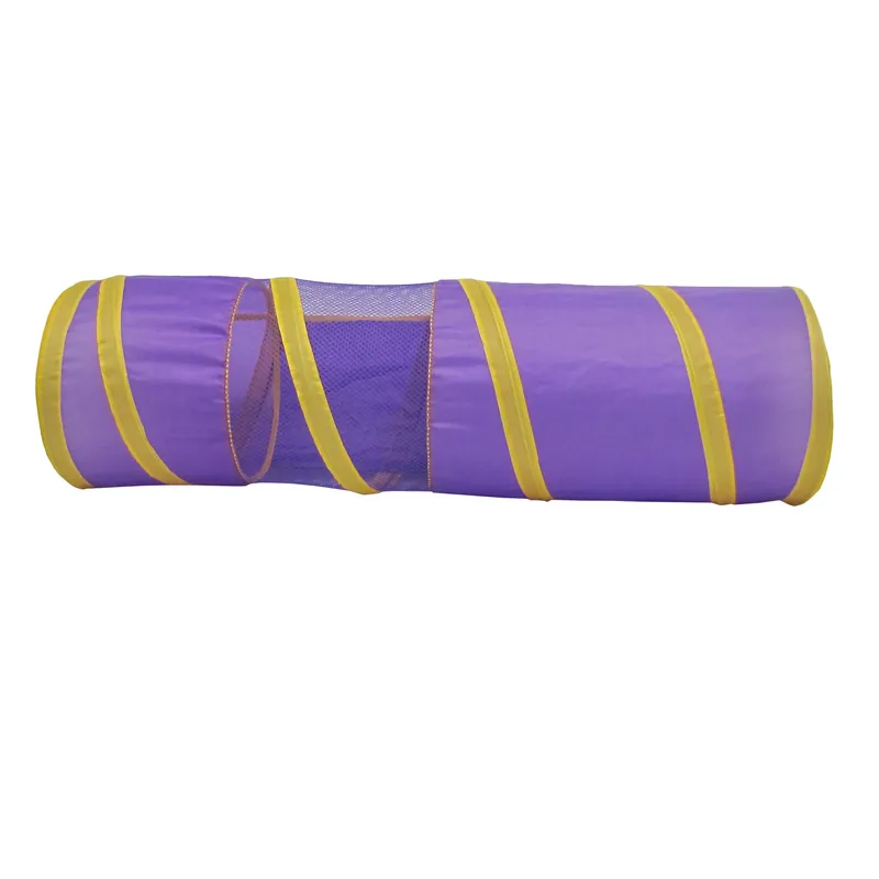 Polyester Purple Cat Tunnel 1 Pk