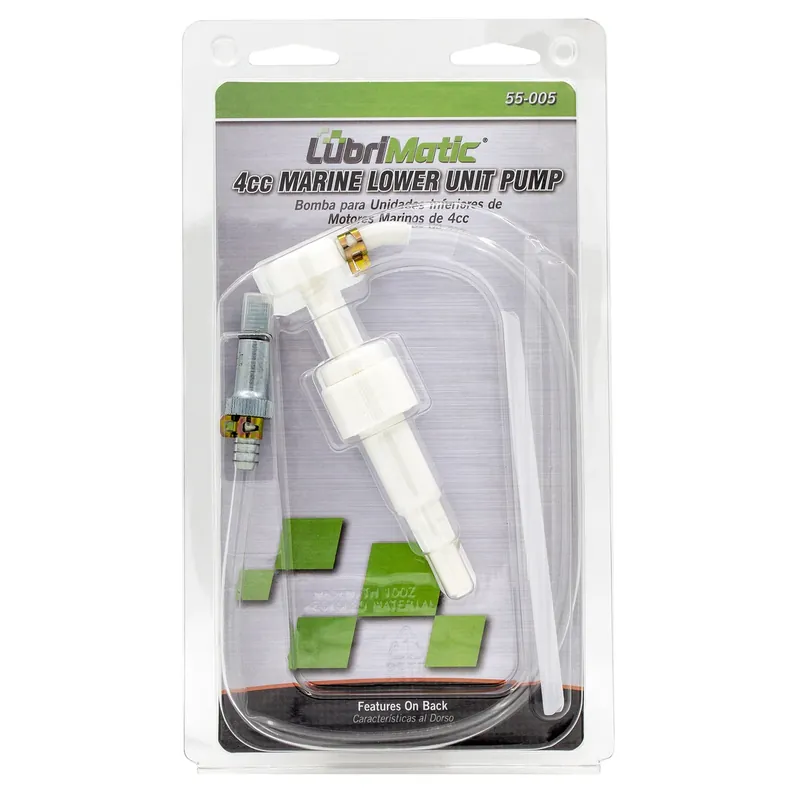 Manual Fluid Pump For Marine Lower Units - Model Lubr55005