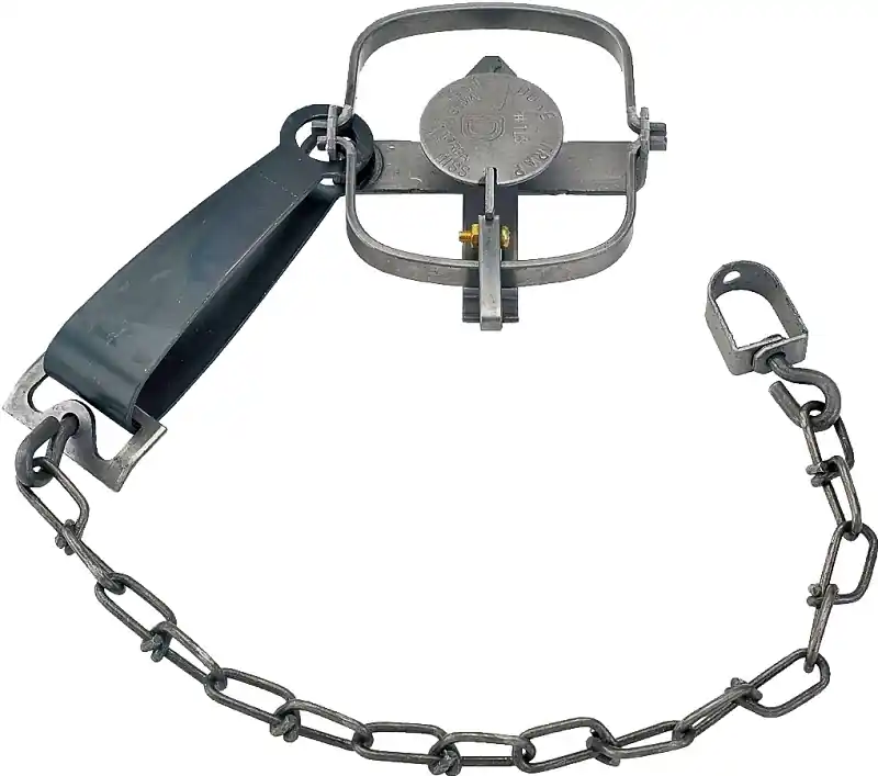 1 Small Foot-hold Animal Trap For Minks And Muskrats 1 Pk