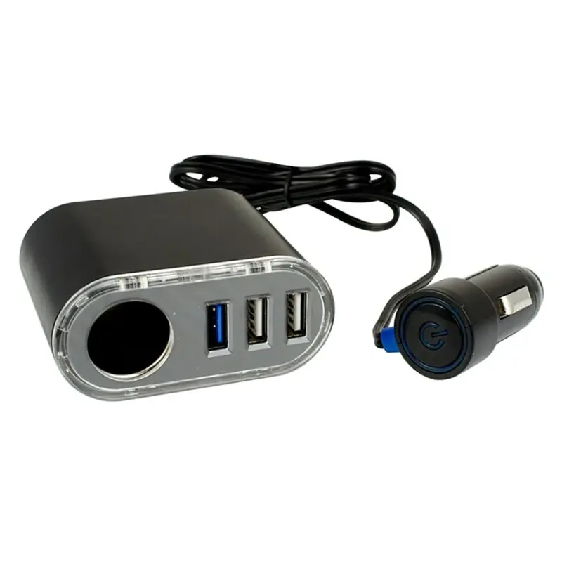 12 V Black Quad Charger 1 Pk