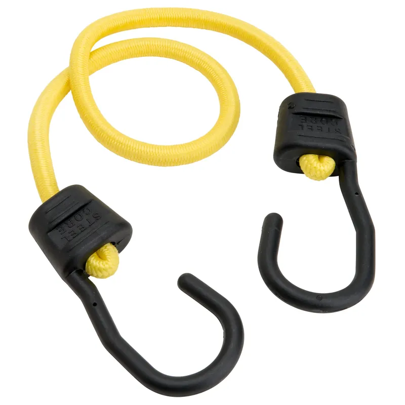 Yellow Bungee Cord 24 In. L X 0.374 In. 1 Pk