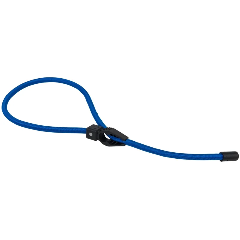 Lock-it Blue Adjustable Bungee Cord 24 In. L X 0.5 In. 1 Pk