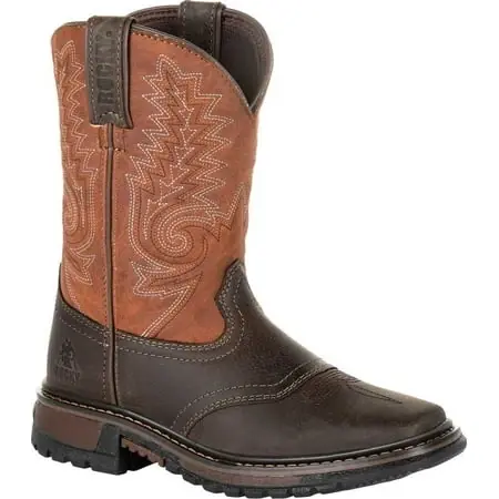 Children‘s Rocky 8 Inch Ride Flx Western Boot Rkw0257y For Boys And Girls