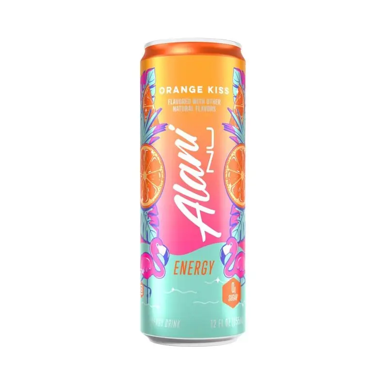 Alani Nu Orange Energy Drink 12 Fl. Oz. Can, 200mg Caffeine
