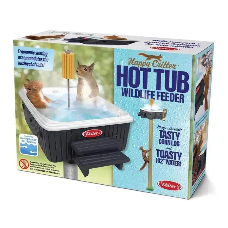 Squirrel Hot Tub Paper Gift Box – Medium Prank Surprise