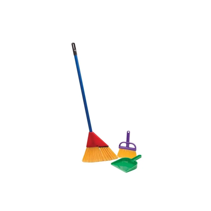 Children‘s Little Helper Broom Set - Multicolored Fun Cleaning Tools