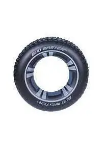 Bestway Mud Master 36016e Black Pvc Inflatable Swim Ring – 91 cm