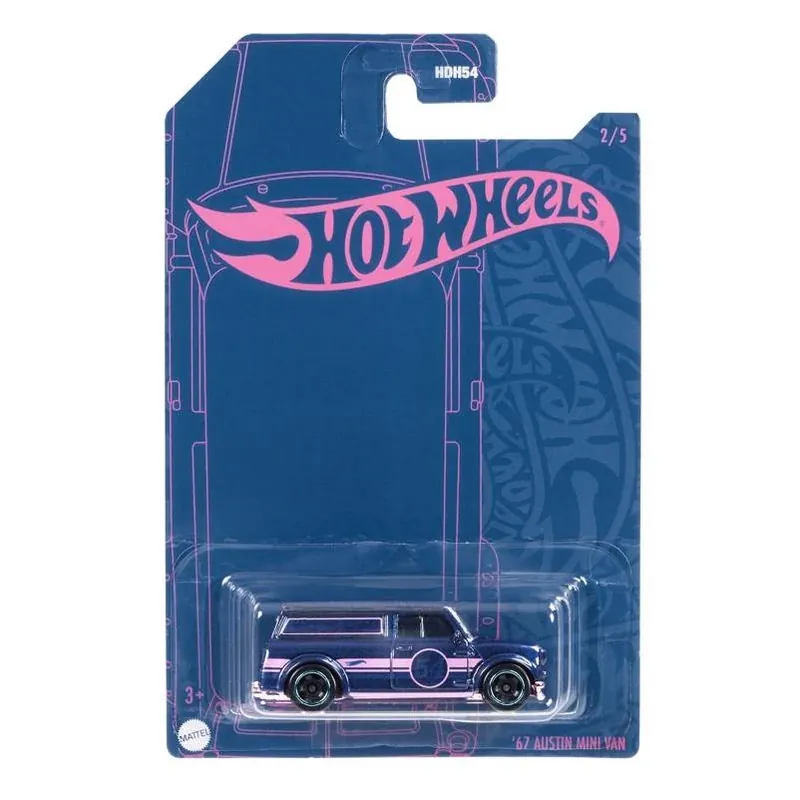 Hot Wheels Anniversary 1 64 Scale Die-cast Pearl & Chrome Toy Cars Multicolored 1 Pc