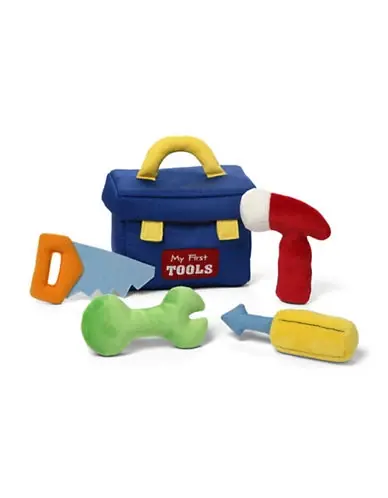 My First Toolbox Plush Playset - 6.5 Inch Baby Toy For Ages 0+