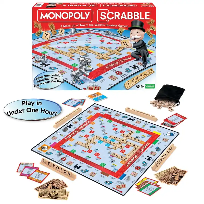Board Game - Classic Word And Strategy Game For Family Fun
