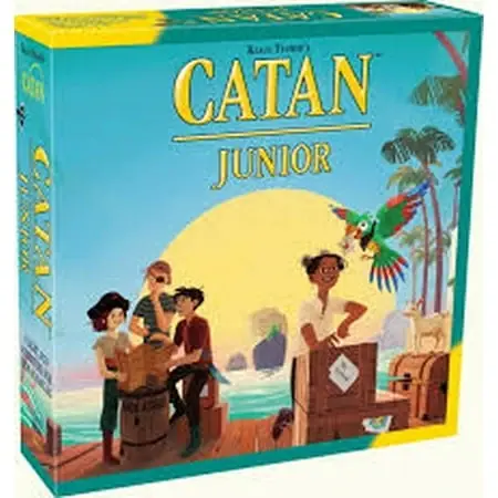Catan Junior Board Game For 2-4 Players - Fun Family Strategy Game