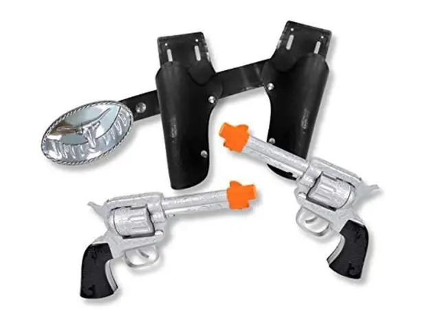 Maxx Action Western Series Toy Cap Pistol Combo (ring Caps) (pack Of 2)