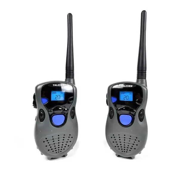 Commando Series Walkie Talkies - 2 Piece Set With Batteries Included
