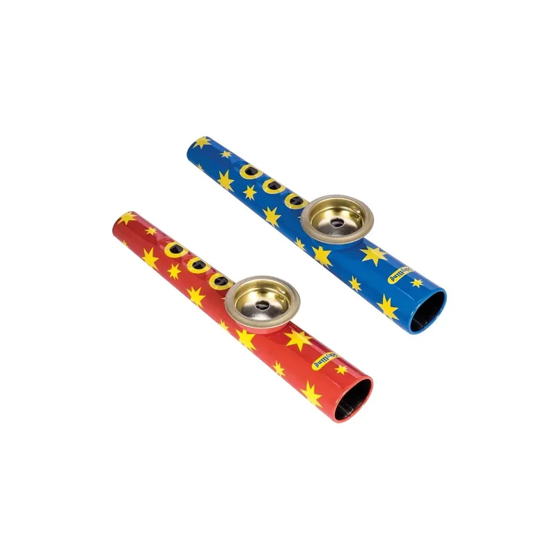 Classic Metal Kazoo With Assorted Styles And Finger Puppet
