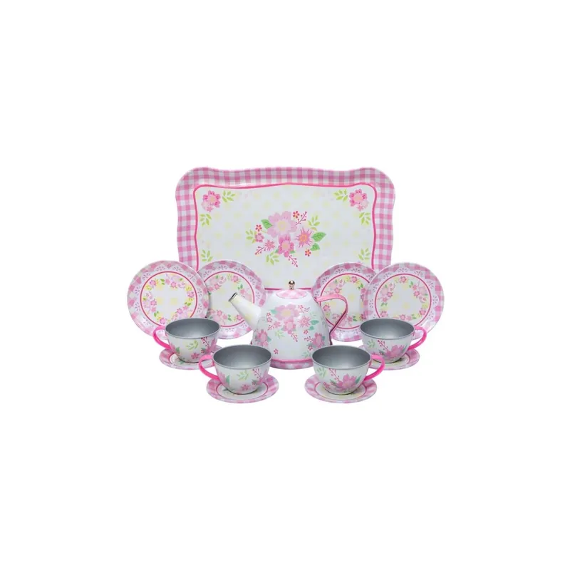 Schylling Fancy Tin Tea Set
