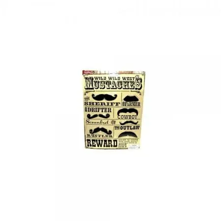 Western Novelty Mustaches - Fun Costume Accessory For Themed Events