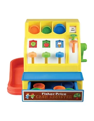 Classic Multi-color Cash Register For Kids - Interactive Playset