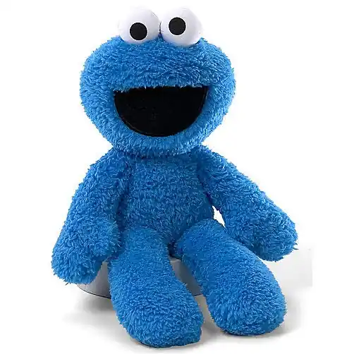 Sesame Street Cookie Monster 13-inch Take Along Plush Toy For Kids