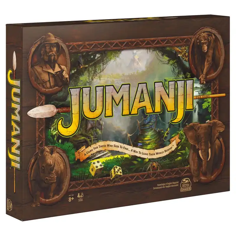 Jumanji Deluxe Electronic Board Game - Multicolored Adventure For Family Fun