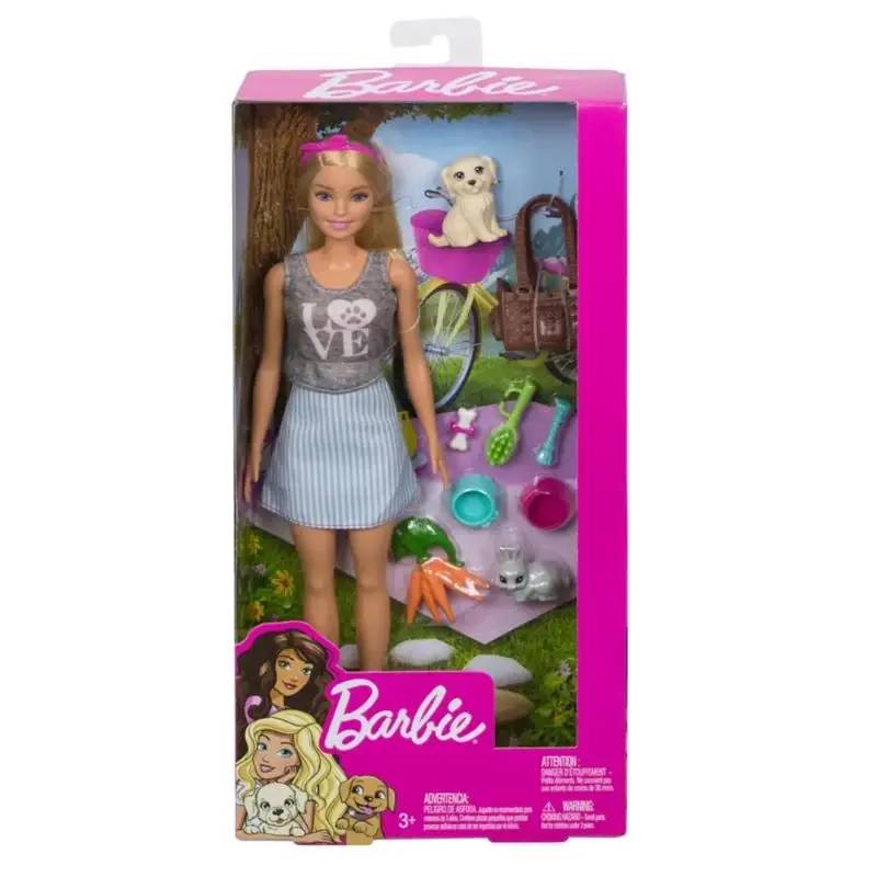 Barbie Doll And Pets Multicolored For Ages 3+