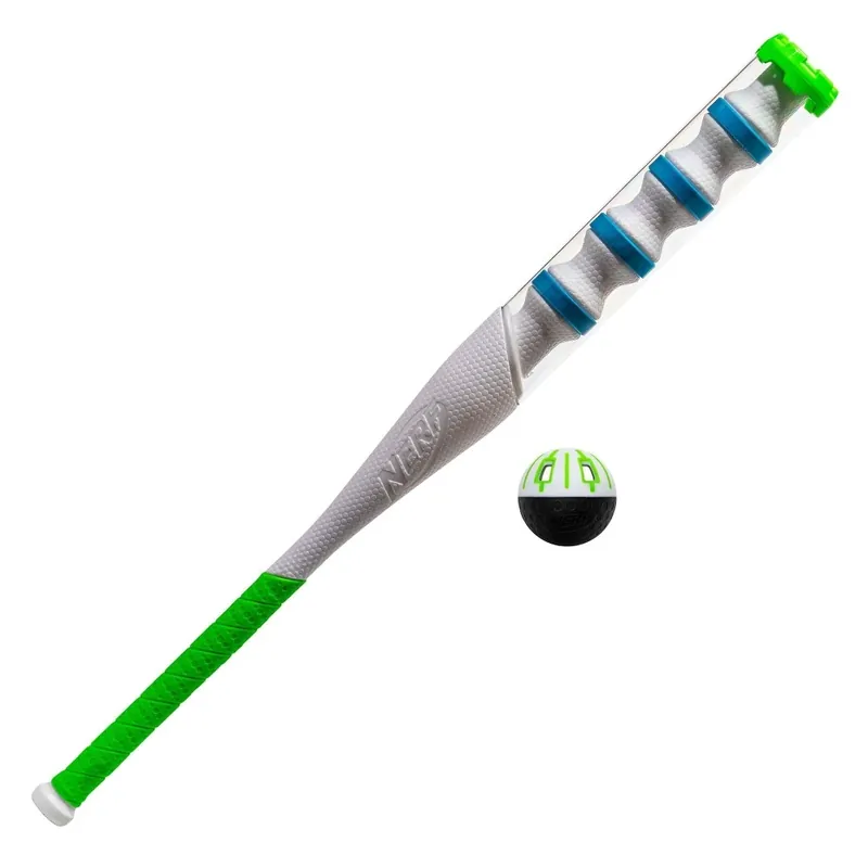 Nerf Power Blast Kids Plastic Baseball Bat And Ball Set - Franklin Sports