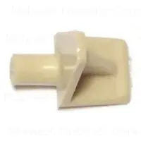 5mm Beige Plastic Shelf Support For Secure Shelving