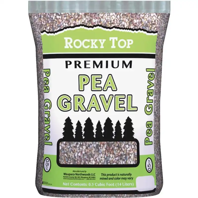 0.5 Cu. Ft. 50 Lb. Premium Pea Gravel For Landscaping