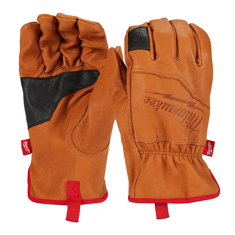 Men‘s Large Goatskin Leather Work Gloves With Smartswipe Technology
