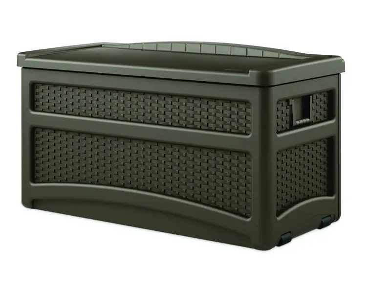 73 Gallon Resin Deck Box With Seat - Model Dbw7500