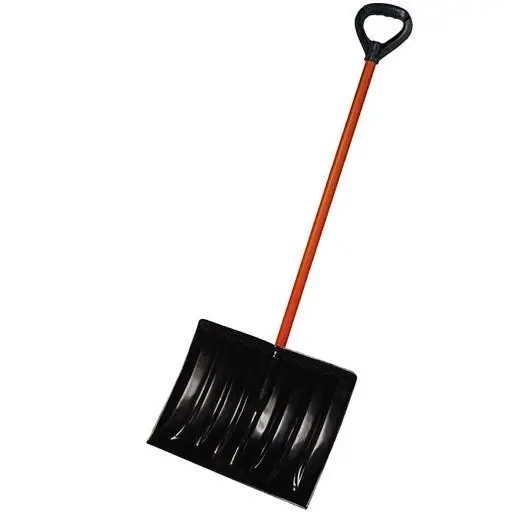 17.88 Inch Bigfoot Poly Shovel With D Handle - Set Of 6 Durable Metal And Plastic